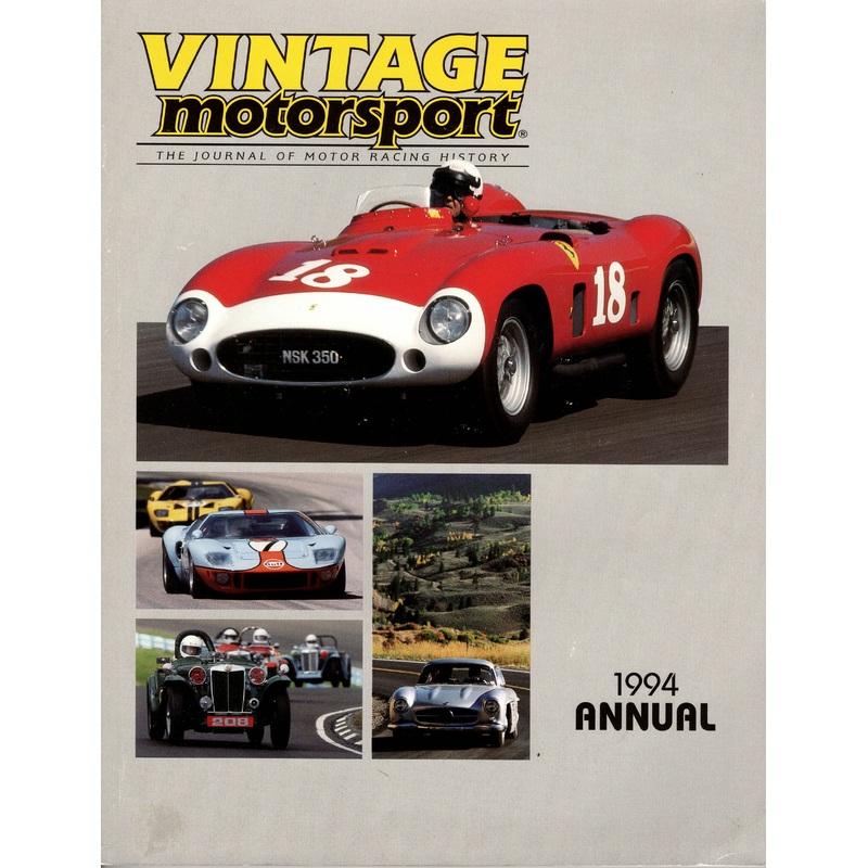 Vintage Motorsport 1994 Annual