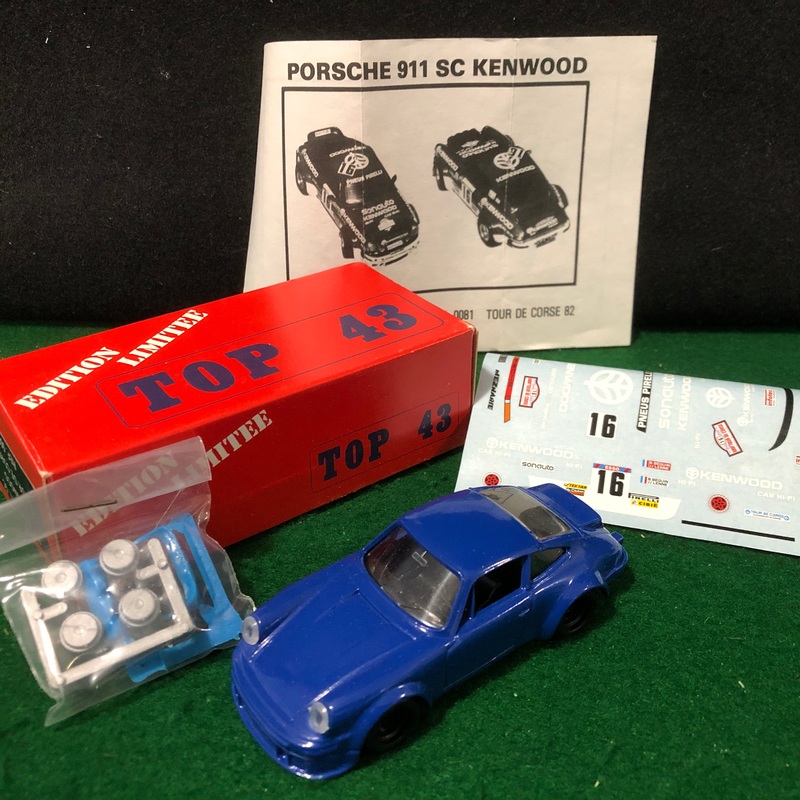 Porsche 911 SC N 16 Kenwood Tour de Corse 82 by Solido Top 43 1:43 (0081)