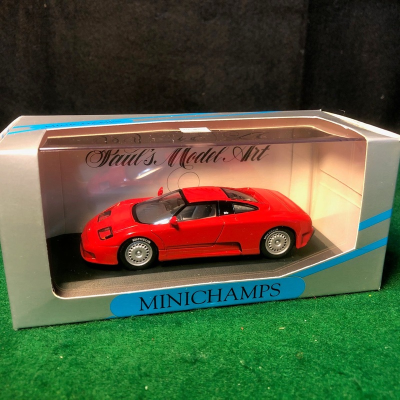 Bugatti EB 110 Red by Minichamps 1:43 (102112)