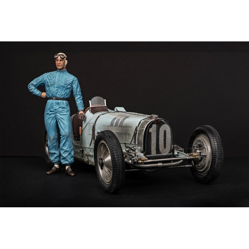 Bugatti Type 59 – 1935 Belgian Grand Prix – Jean-Pierre Wimille Figure Edition