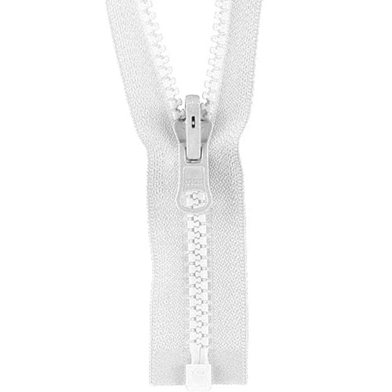 Vislon Reversible Zipper Y-15 White 24 Inches