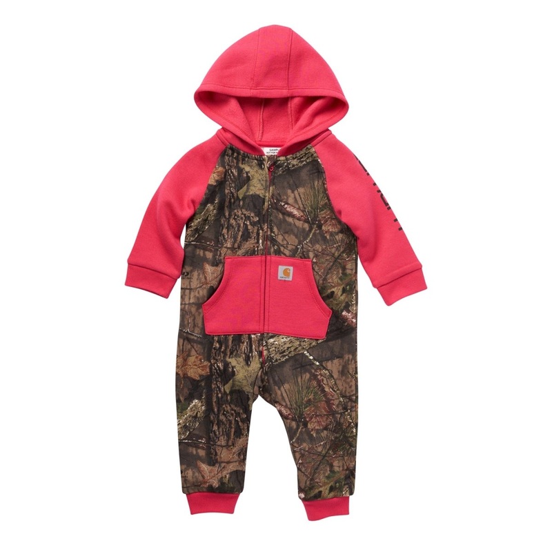 Baby Girl Mossy Oak Coveralls CM9701 3MO