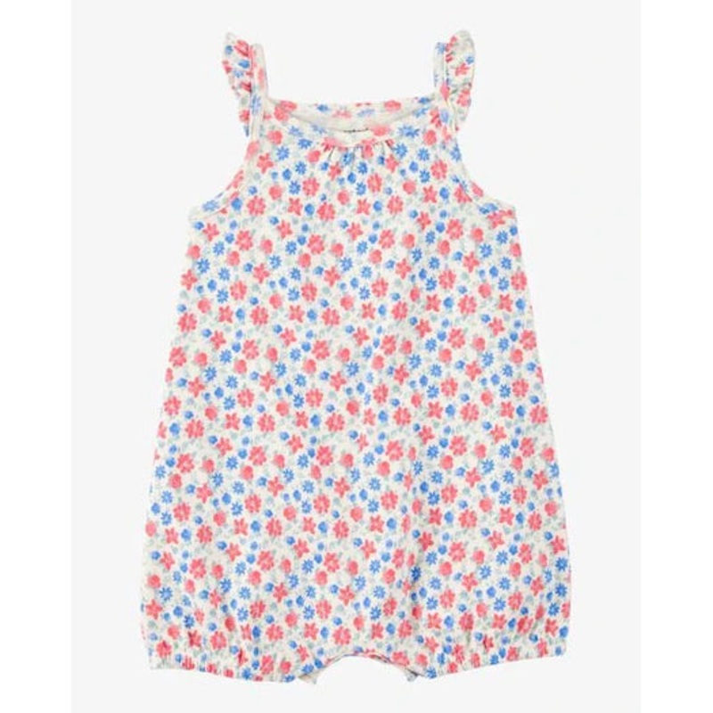Baby Floral Cotton Romper 1T027910-969 NB