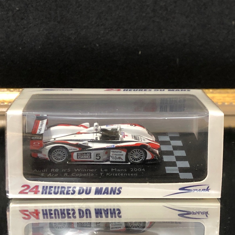Audi R8 2004 Le Mans Winner N 5 S Ara – R Capello – T Kristensen by Spark 1:87 (87LM04)