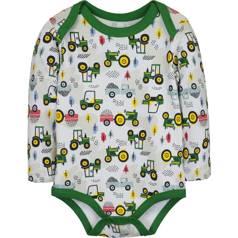 Baby Boys’ Long-Sleeve Farmtime Bodyshirt J4B537WN 3/6 Months