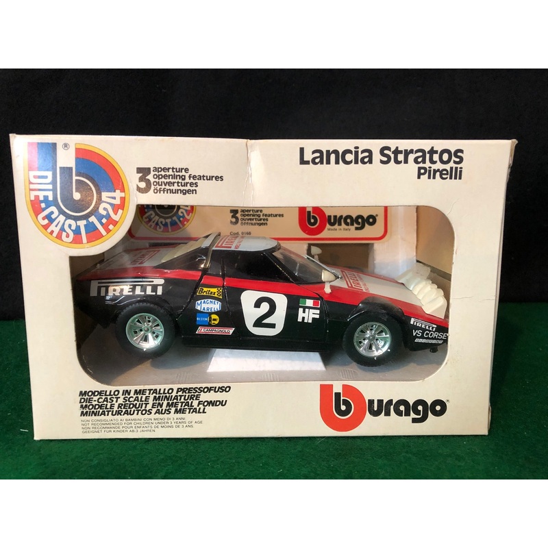 Lancia Stratos Pirelli by BBurago 1:24