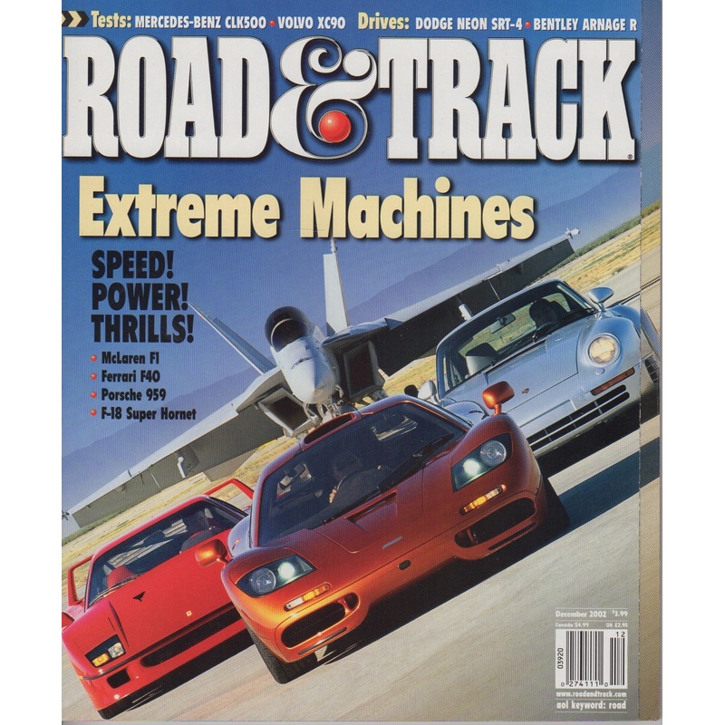 Road & Track Magazine 2002/12