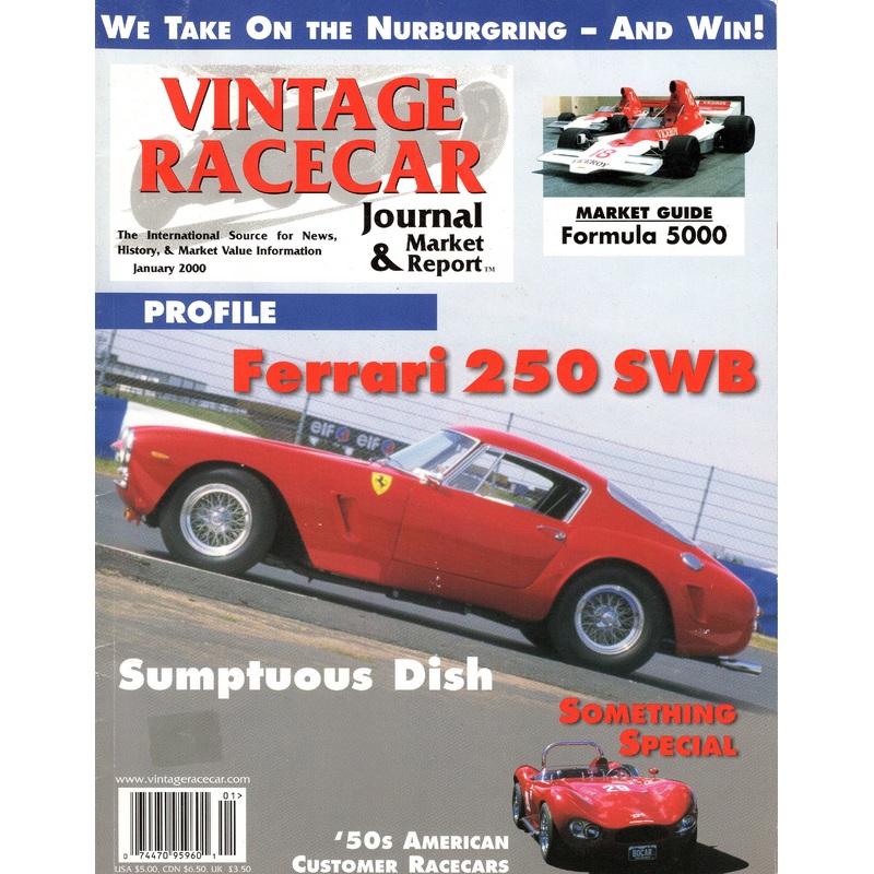 Vintage Racecar Magazine 2000-Jan