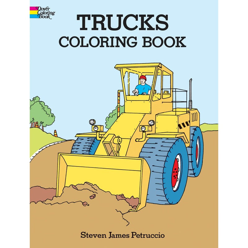 Trucks Coloring Book 0486284476