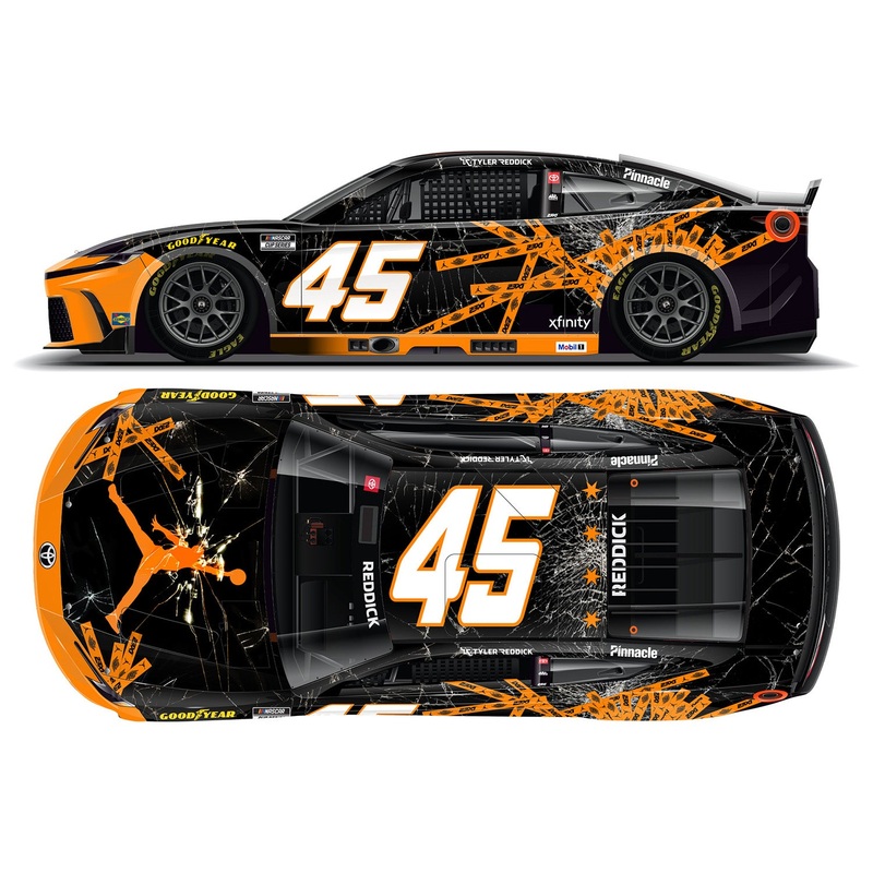 Tyler Reddick Jordan Brand Chicago “Shattered” 1:64 Standard Chassis 2025 Diecast Car Preorder – Currently Projected March