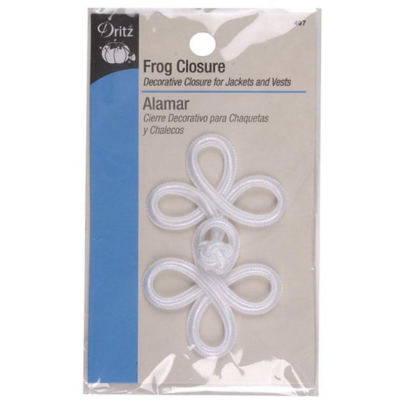 White Frog Closure 497