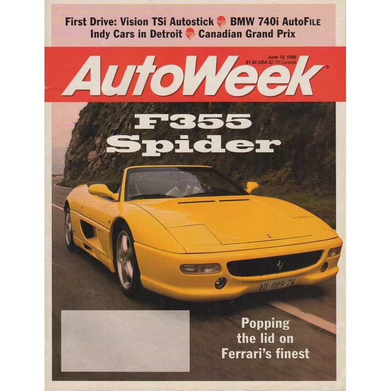 AutoWeek Magazine 1995/06/19