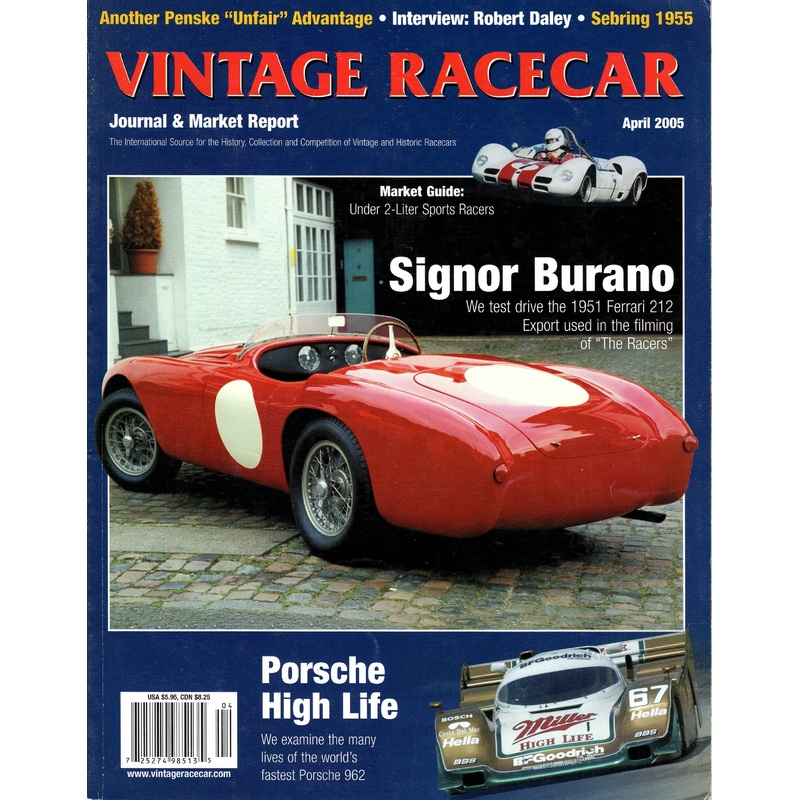 Vintage Racecar Magazine 2005-Apr