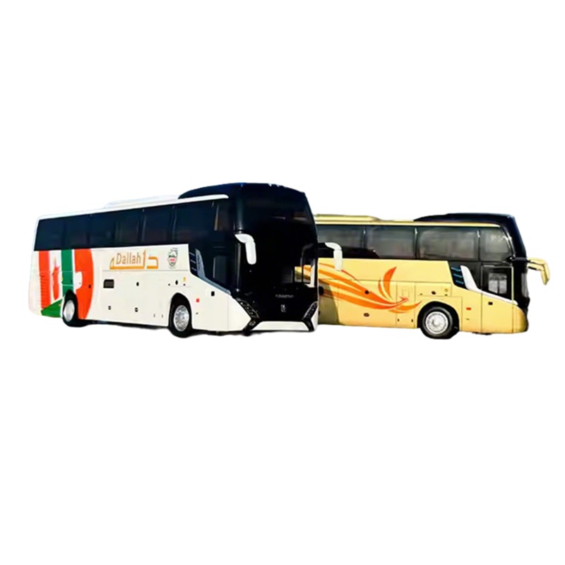 1:42 Asiastar X9 YBL6128HQP2 premium scale Bus Model  Realistic scale bus model with Functional Doors & Detailed Interior Golden