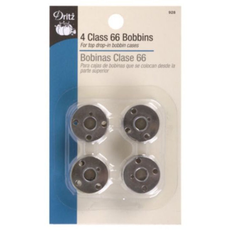 4 Metal Bobbins Class 66 S-928
