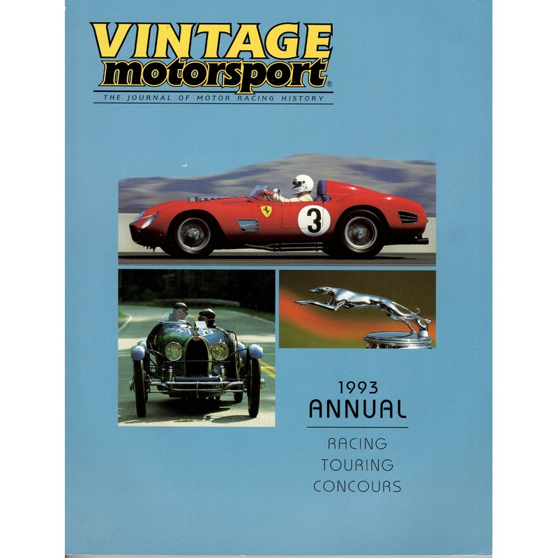 Vintage Motorsport 1993 Annual