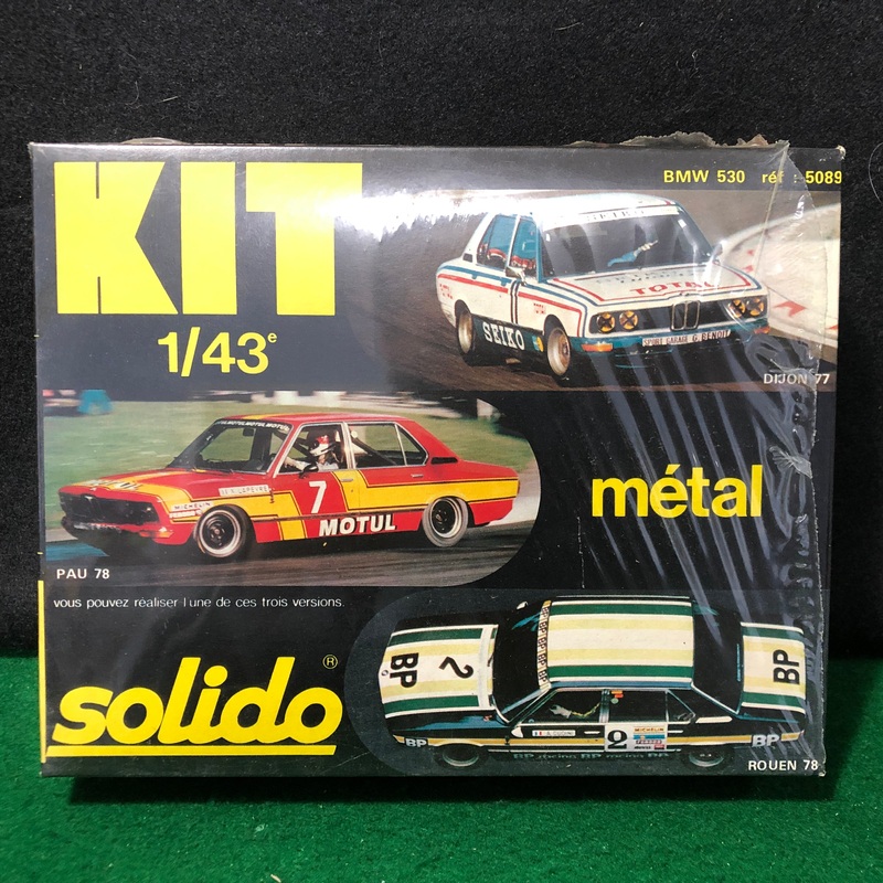 BMW 530 Rallye by Solido 1:43 Kit 3 Livery Options (5089)