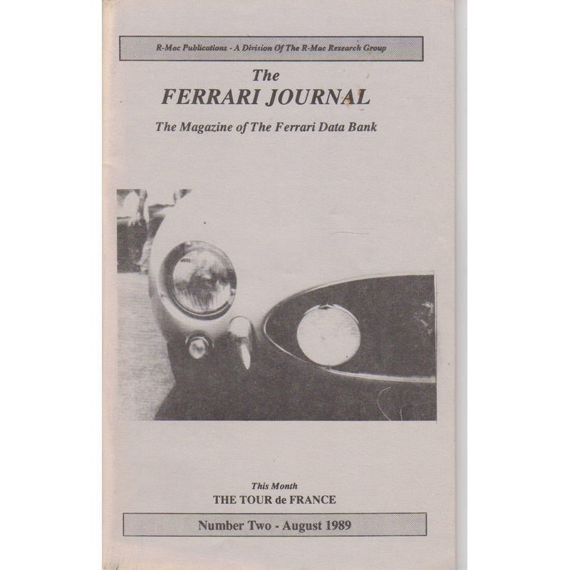 The Ferrari Journal by R-Mac N.  2