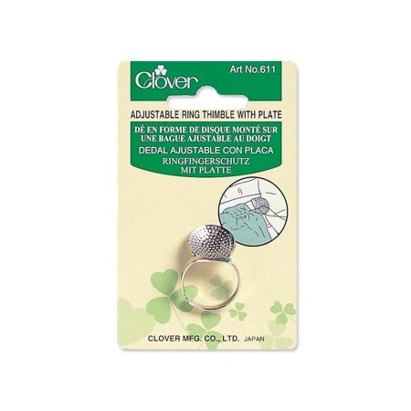 Adjustable Ring Thimble with Plate CL-611