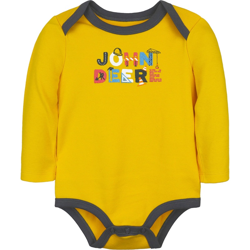 Baby Boys’ Long-Sleeve Construction Bodyshirt J4B539YN 3/6 Months