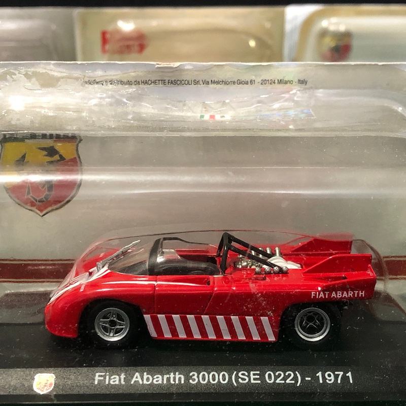 Abarth Fiat 3000 (SE 022) 1971 by Hechette 1:43 (Abarth)