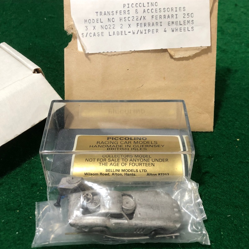 Ferrari 250 GTO N 22 1962 Kit by Bellini Piccolino 1:76 (HSC22/K)(w/Decals)