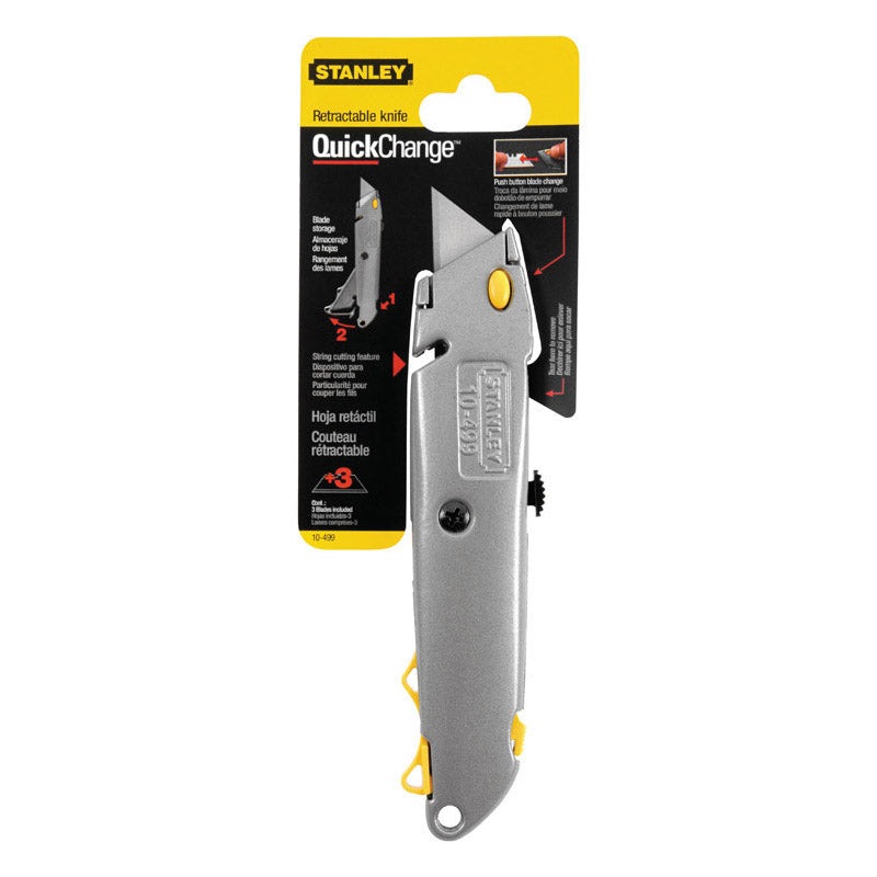 Retractable Quick Change Utility Knife 10-499