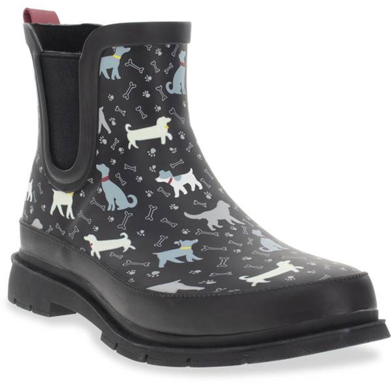 Womens Dog Day Chelsea Rubber Boot 21206947P Default Title 6 Medium