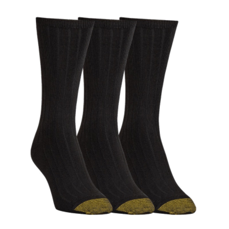 3-Pack Women’s Ultra Soft Verona Crew Socks 5567 Black