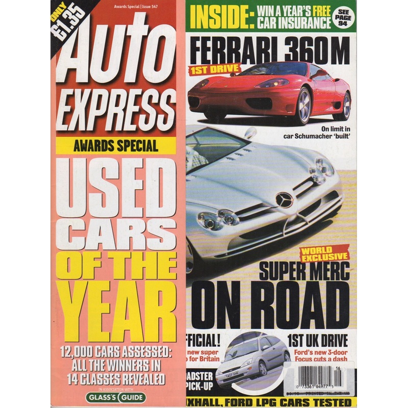 Auto Express Magazine, awards special