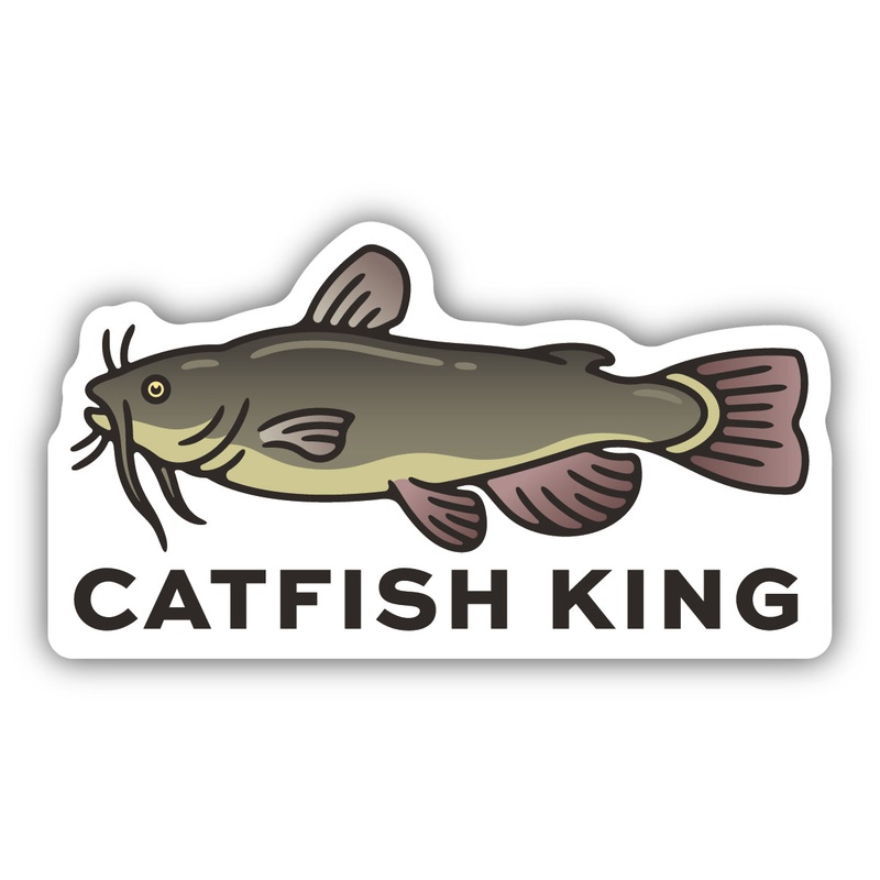 Catfish King Sticker 2397-LSTK