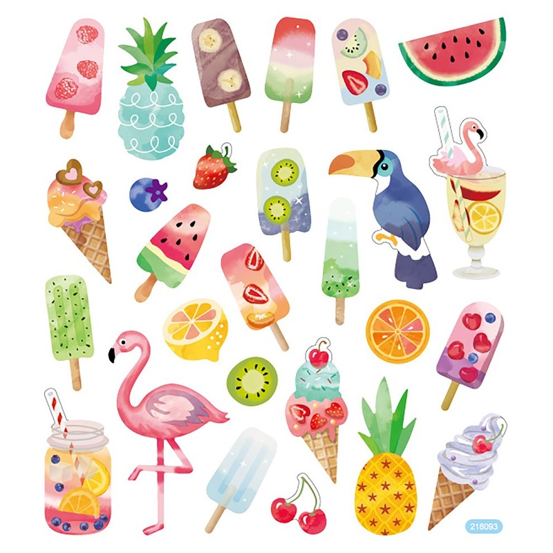 Stickers Sweet Tropics SK129MC-4555