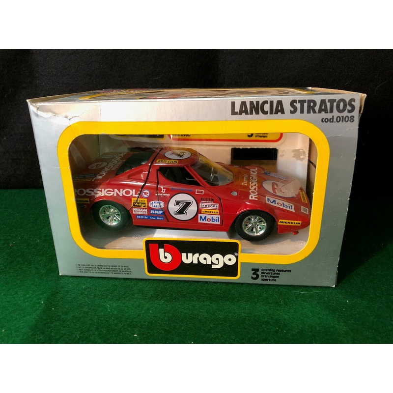 Lancia Stratos Rossignol by BBurago 1:24