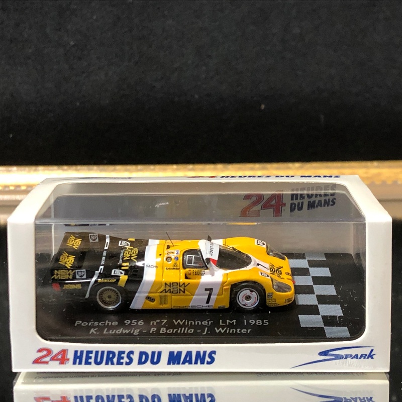 Porsche 956 1985 Le Mans Winner N 7 K Ludwig – P Barilla – J Winter by Spark 1:87 (87LM85)
