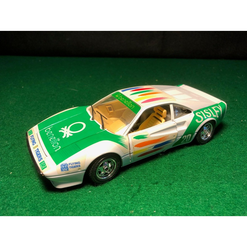 Ferrari 288 GTO Sisley Benetton by BBurago 1:24 (0192)(No box)