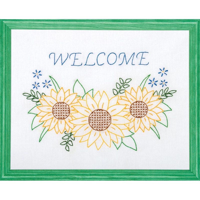Welcome Sunflowers Sampler 181-721