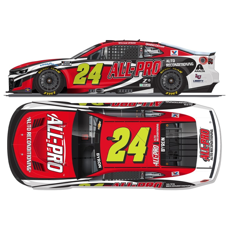 William Byron All-Pro 1:64 Standard 2025 Diecast Car Preorder – Currently Projected February