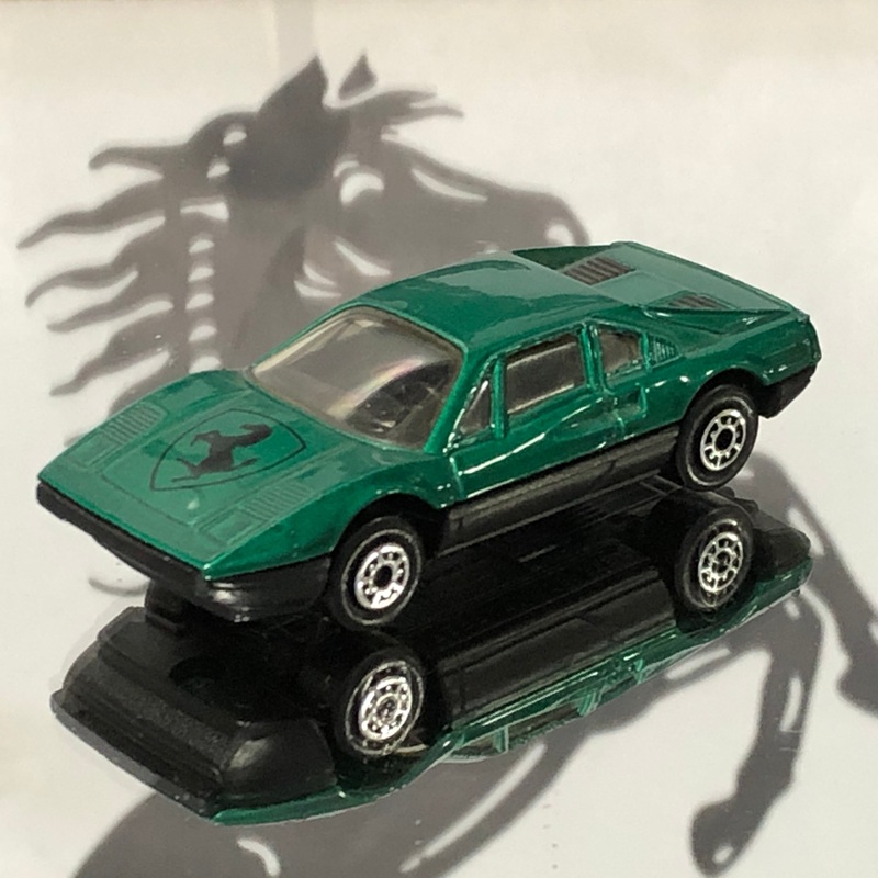 Ferrari 308 GTB Green by MC Toy 1:60 (Macau)(No box)
