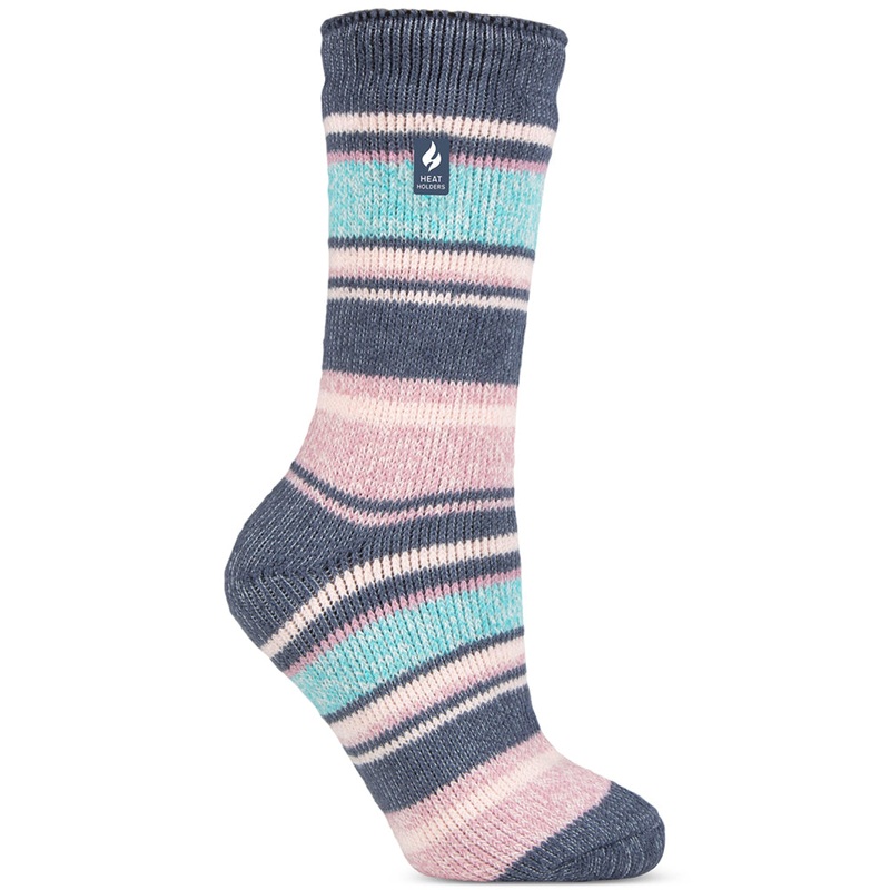 Women’s Yasmine Multi Twist Stripe Socks HHW Denim