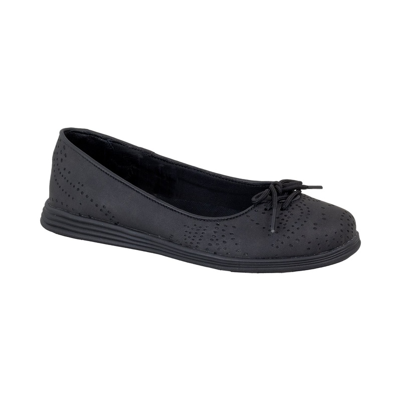 Women’s Twilight Slip-On Black Dress Shoe FS5510 6
