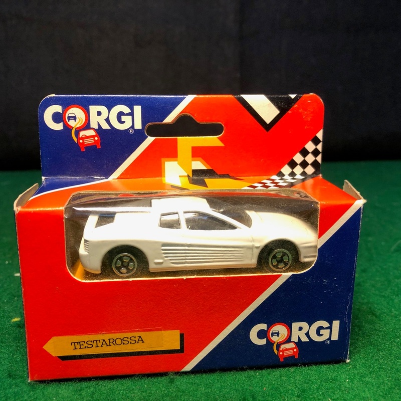 Ferrari Testarossa White 1:55 by Corgi Toys (J36-1)