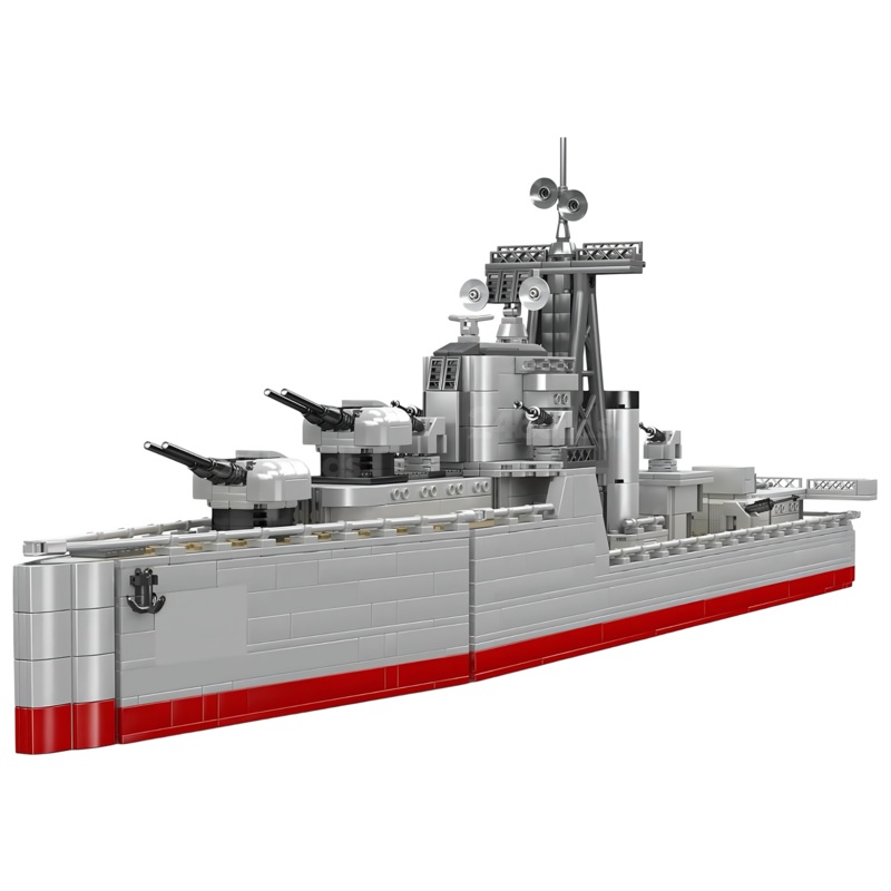 Atlantic-Class Naval Destroyer | 1816pcs